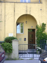 Eingang Praxis Dr. Oliver König